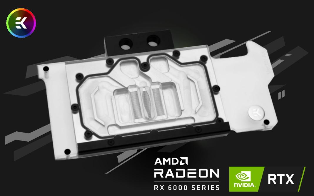 NVIDIA RTX 3000 & AMD Radeon RX 6000 D-RGB Waterblocks - Now Available