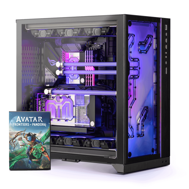 EK CONQUEROR [7800X3D| RTX 4080] Liquid-Cooled Gaming PC 