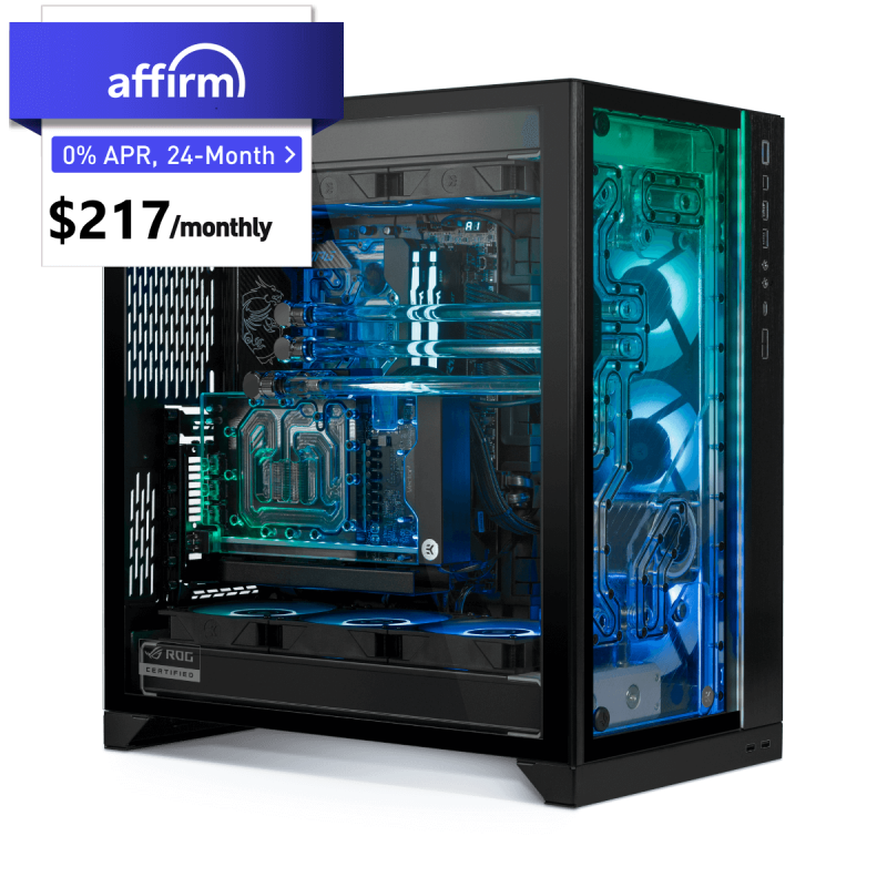 NVIDIA RTX 4080 Intel i714700K Custom WaterCooled Gaming PC