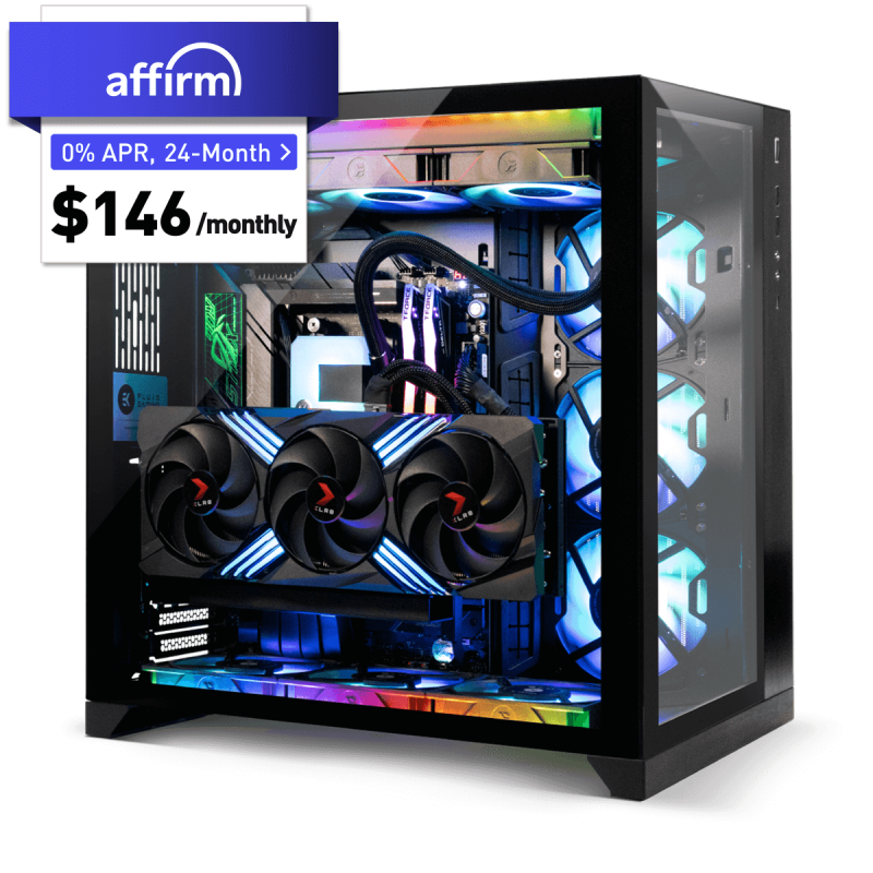 EK 185 BATTLE [7950X3D, RTX 4080,32GB RAM]