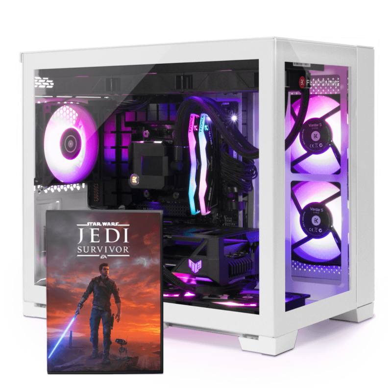 EK-Fluid Gaming 135 BATTLE [7600X | RX 7600]