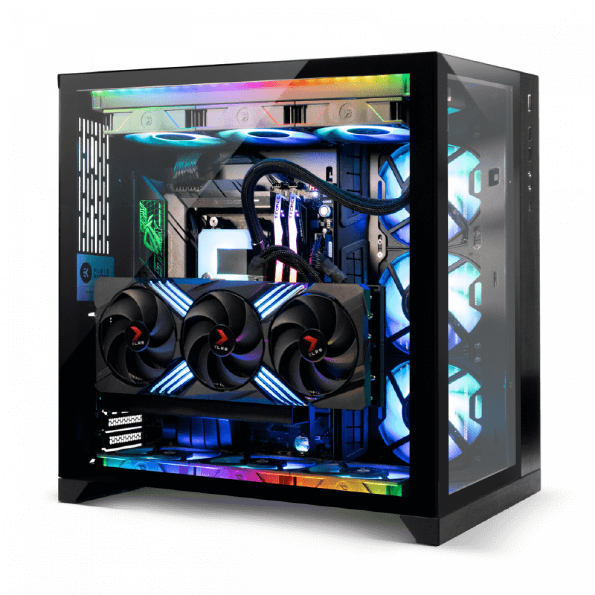 NVIDIA GEFORCE RTX 4070 TI SUPER 16GB GAMING PC PREBUILT PC Fluidgaming