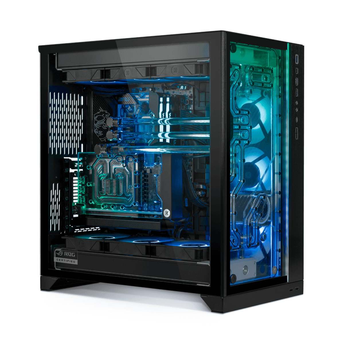 Pc fixe gamer custom watercooling - Mon7up